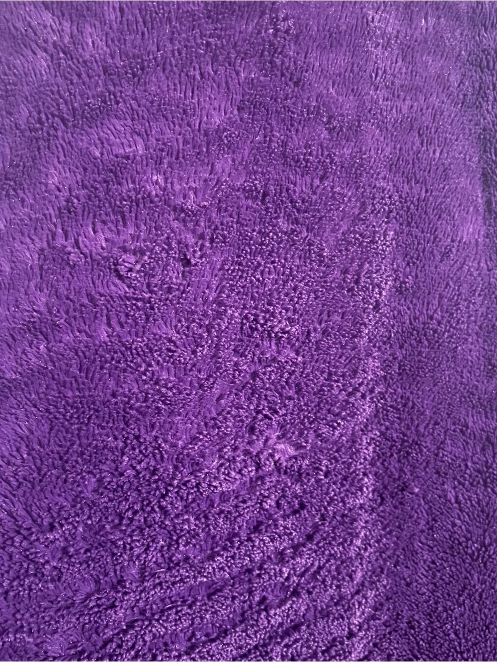 Patagonia Purple Pelage Faux Fur Button-Up Girl’s L (12) Fleece Coat